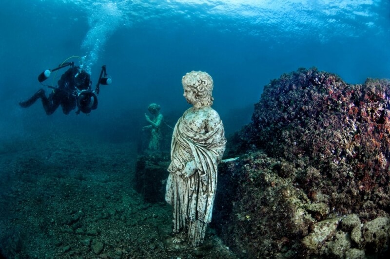 Cosa visitare a Napoli Parco archeologico sommerso di Baia